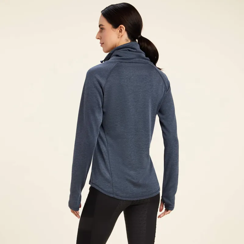 Ariat Canny Long Sleeve Top - Navy Eclipse-1