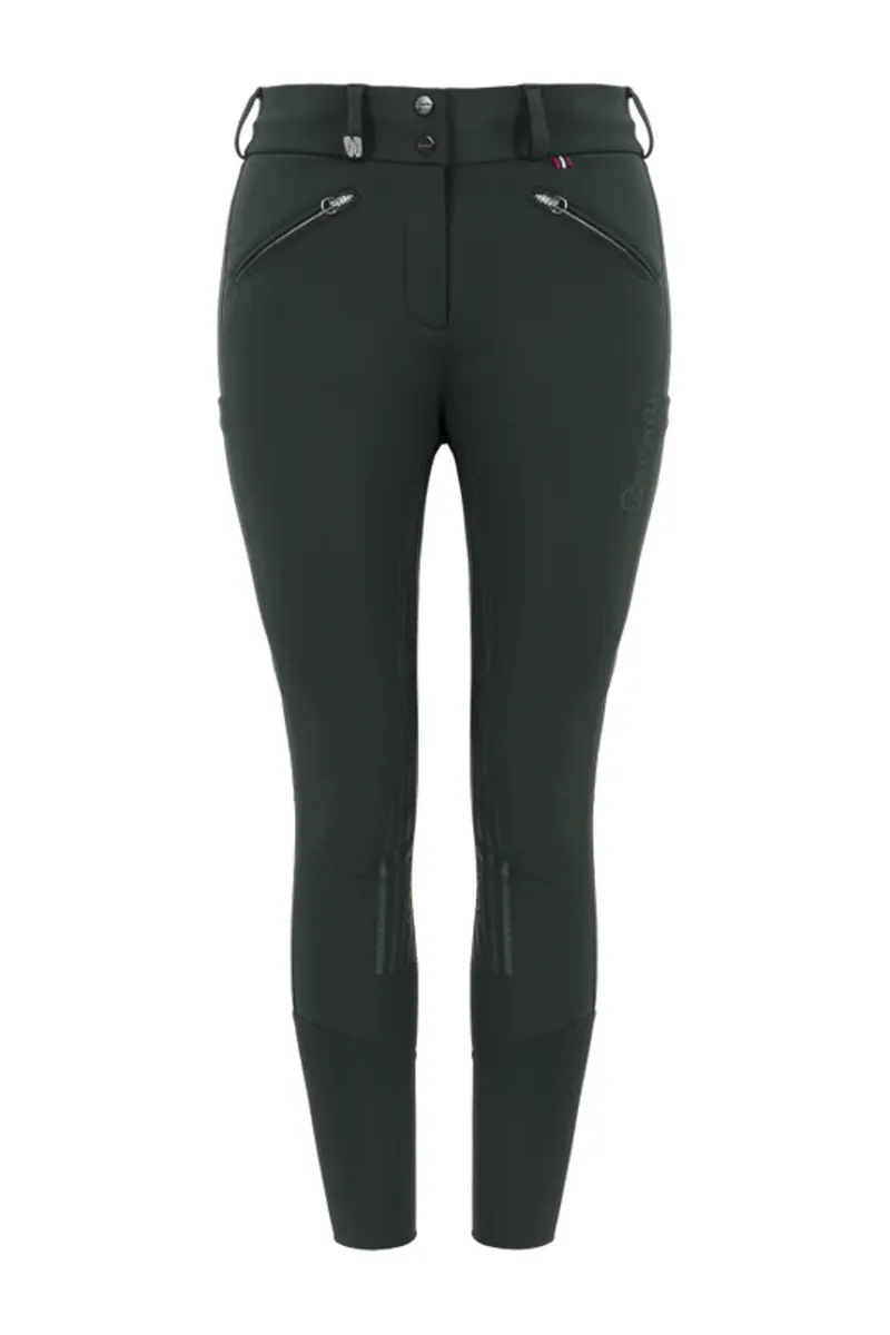 Cavallo Cayla Grip Winter Breech - Deep Green