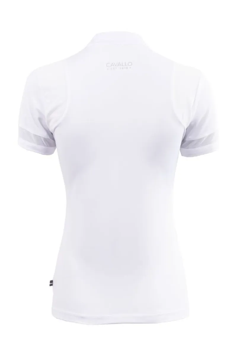 Cavallo Firusa Ladies Competition Shirt - White-1