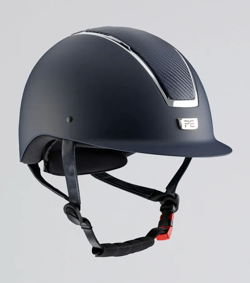 Premier Equine Centauri Horse Riding Helmet - Navy-4