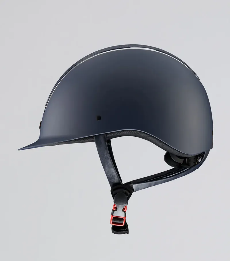 Premier Equine Centauri Horse Riding Helmet - Navy-1