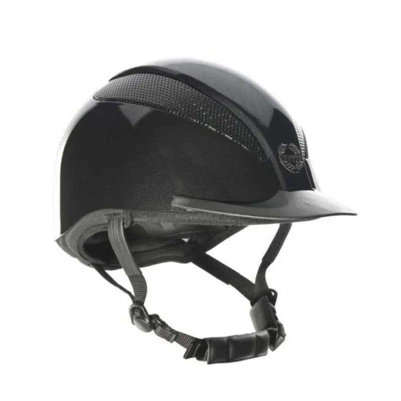 Champion Air-Tech Deluxe Helmet  Black Metallic-2
