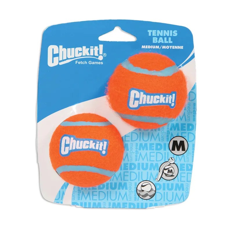 Chuckit Tennis Ball Medium 2 Pack
