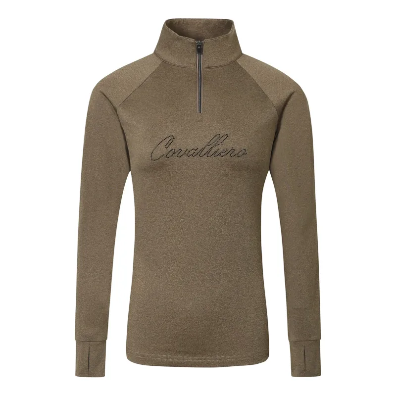 Covalliero Ladies Active Shirt - Cappuccino