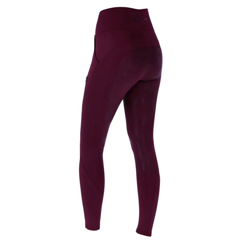 Covalliero Ladies AW21 Tights - Aubergine-1