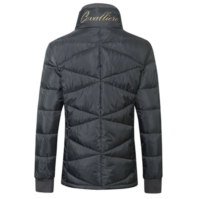 Covalliero Ladies Quilted Jacket - Graphite-1