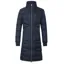 Covalliero Ladies Quilted Long Coat - Dark Navy