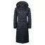 Covalliero Quilted Ladies Long Jacket - Dark Navy