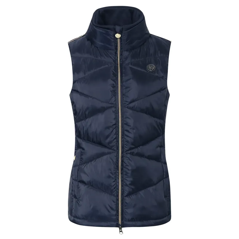 Covalliero Quilted Ladies Vest - Dark Navy