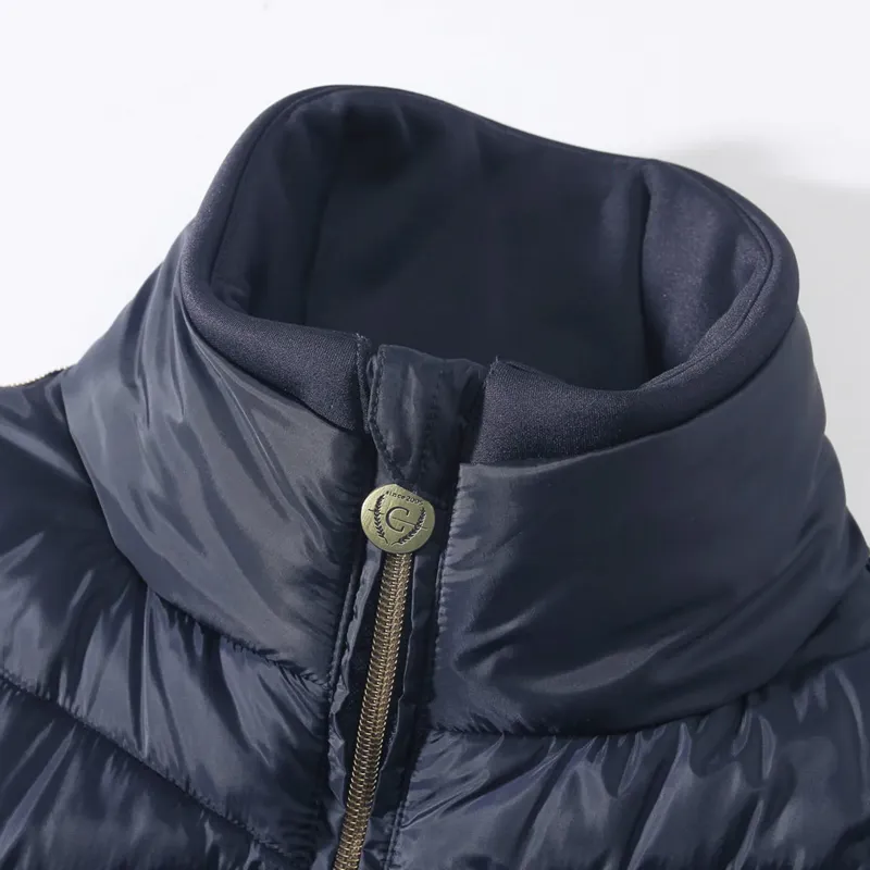 Covalliero Quilted Ladies Vest - Dark Navy-2