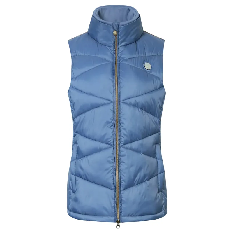 Covalliero Quilted Ladies Vest - Ice Blue