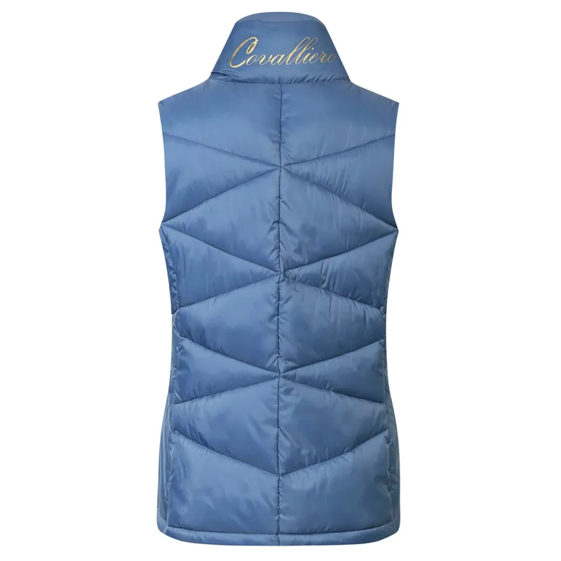Covalliero Quilted Ladies Vest - Ice Blue-1