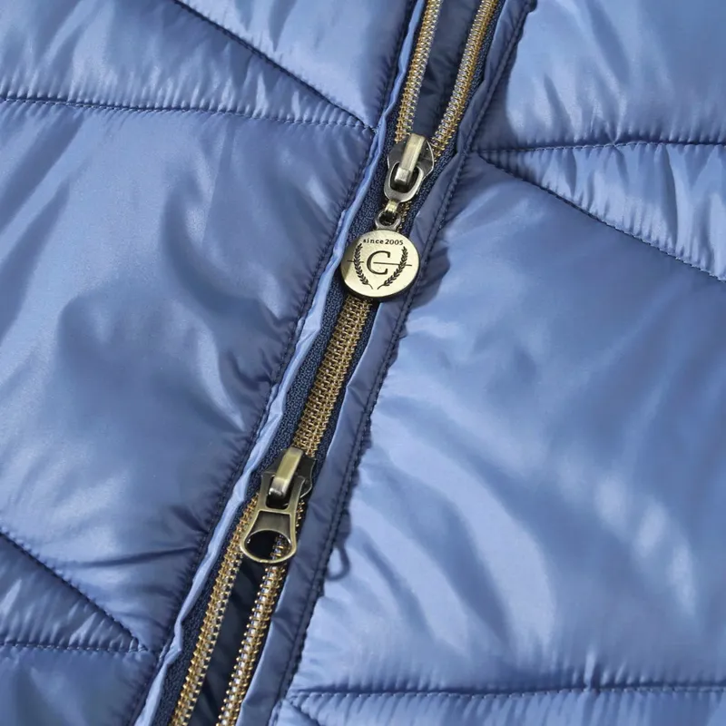 Covalliero Quilted Ladies Vest - Ice Blue-4