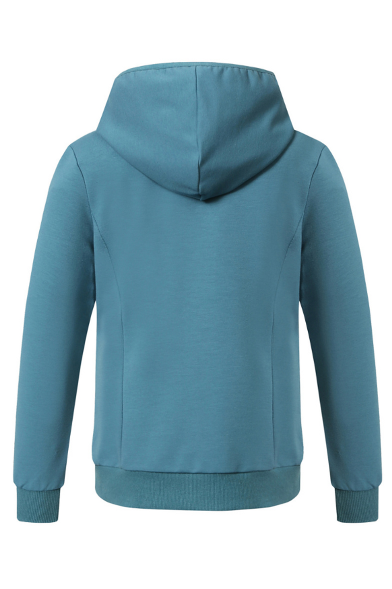 Covalliero Children's Hoodie Jacket - Deep Water-1
