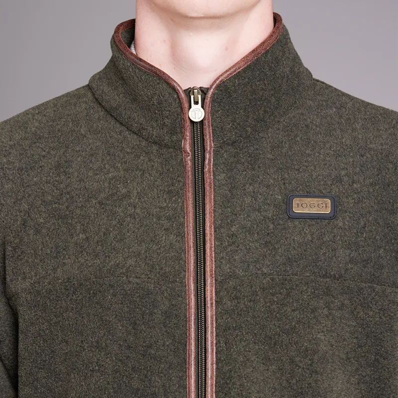Toggi Mens Downing Fleece Jacket - Forest Green-2