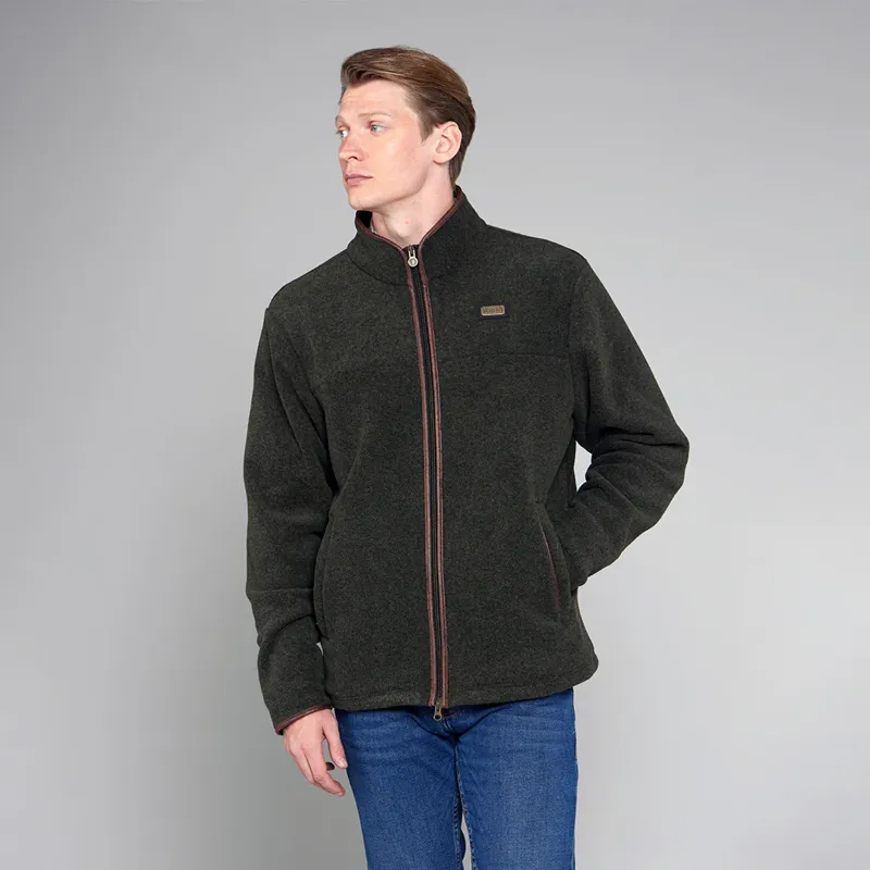 Toggi Mens Downing Fleece Jacket - Forest Green-1
