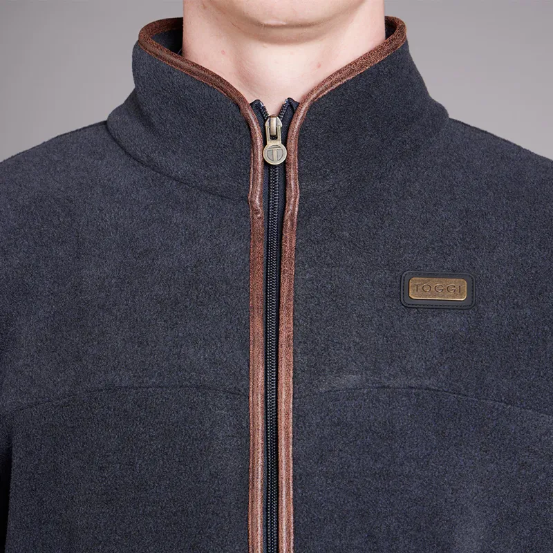 Toggi Mens Downing Fleece Jacket - Navy -1