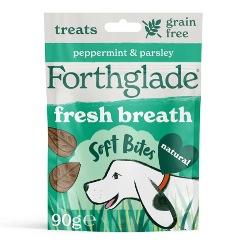 Forthglade Soft Bites Fresh Breath Peppermint and Parsley 90g
