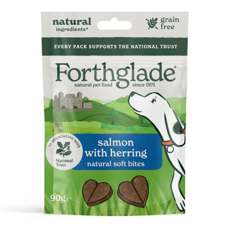 Forthglade Soft Treats Salmon And Herring 90g