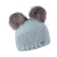 Sabbot Frankie Kids Bobble Hat - Light Blue