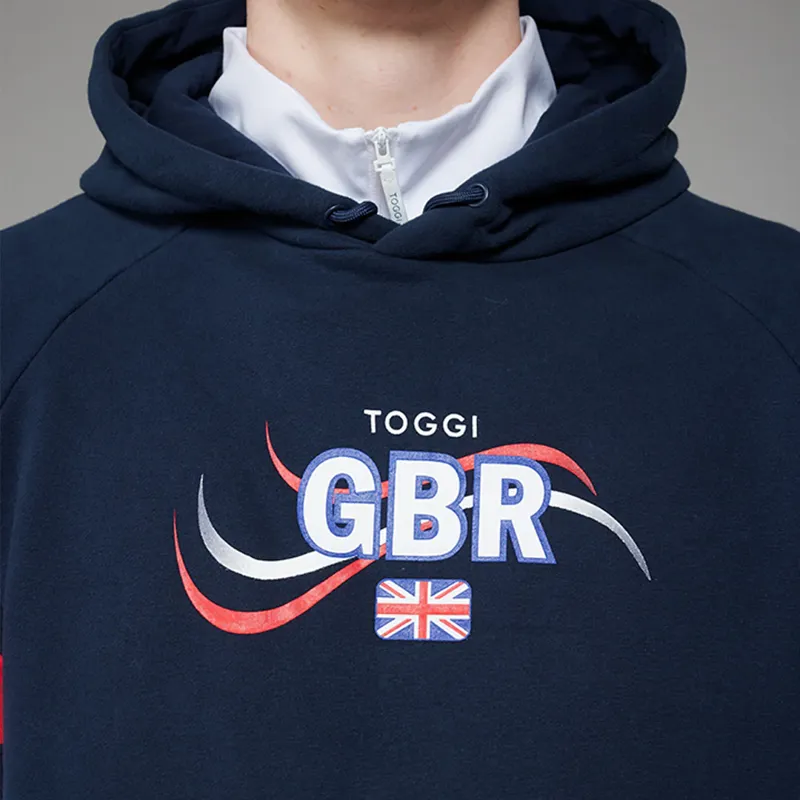 Toggi GBR Bercy Hooded Sweatshirt Unisex - Navy-5