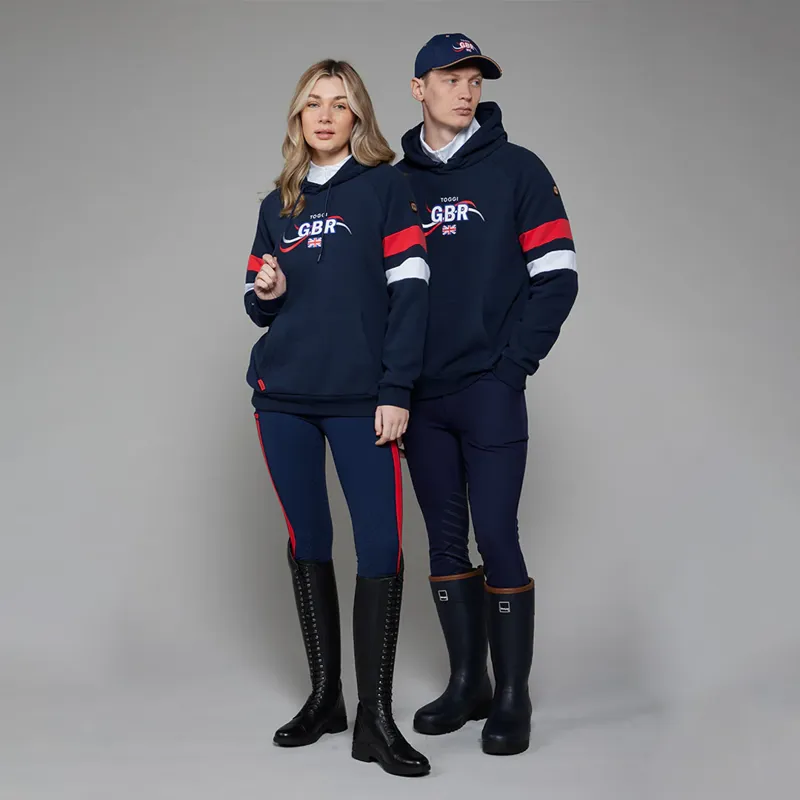 Toggi GBR Bercy Hooded Sweatshirt Unisex - Navy-8