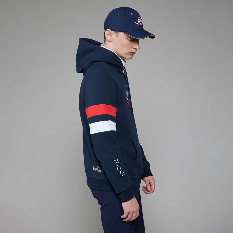 Toggi GBR Bercy Hooded Sweatshirt Unisex - Navy-2