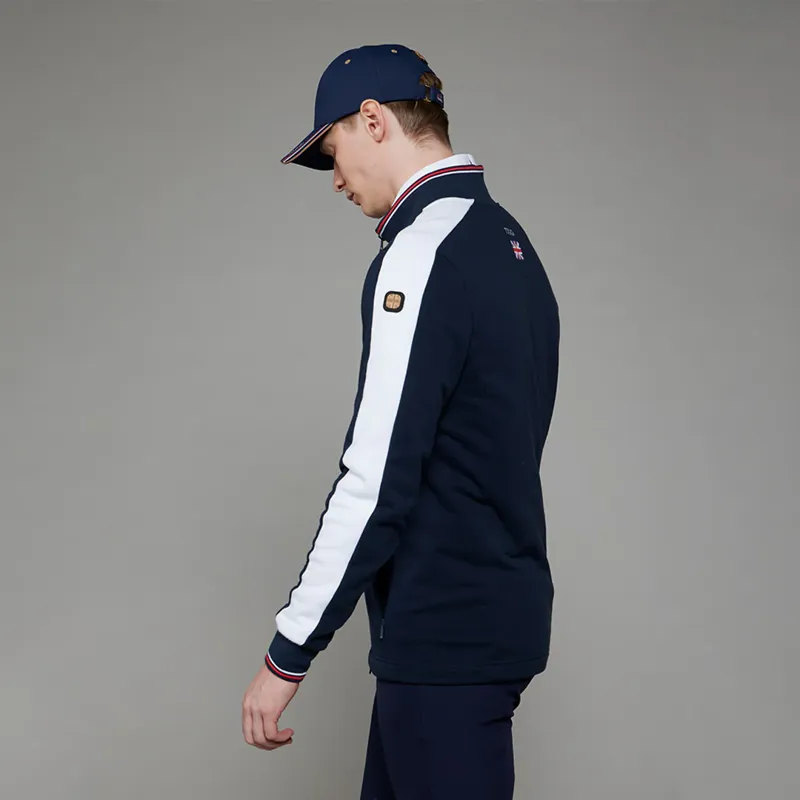 Toggi GBR Seine Full Zip Sweatshirt Unisex - Navy-2