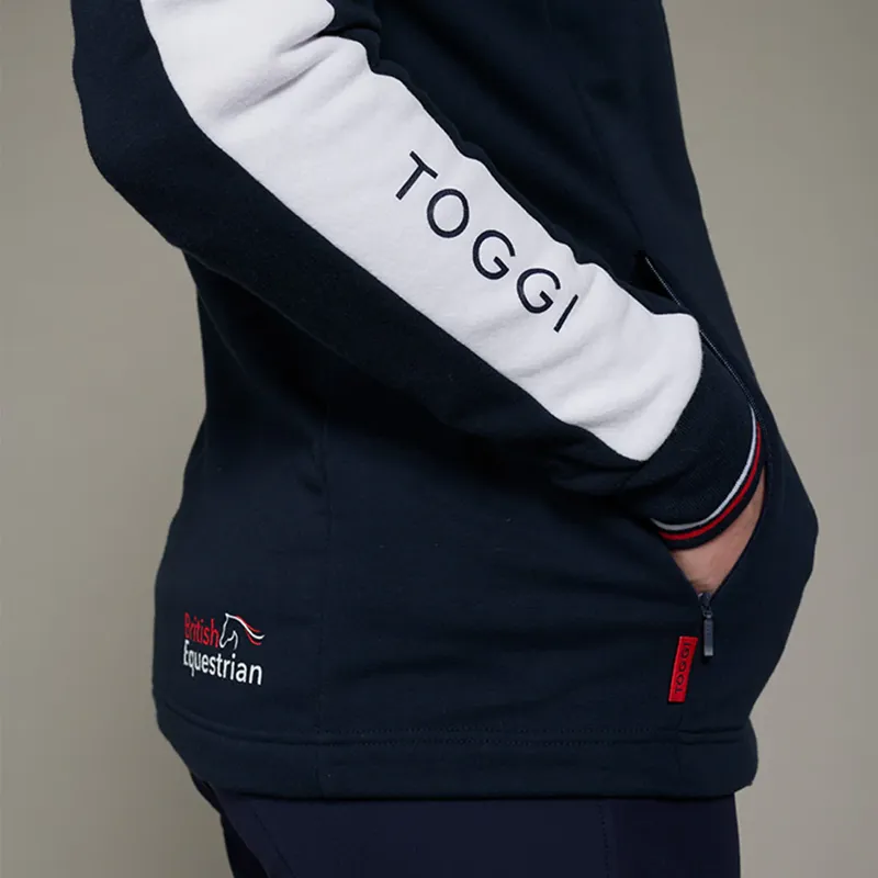Toggi GBR Seine Full Zip Sweatshirt Unisex - Navy-6