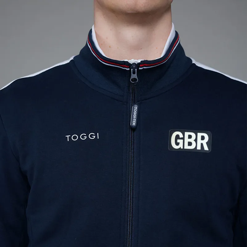 Toggi GBR Seine Full Zip Sweatshirt Unisex - Navy-4