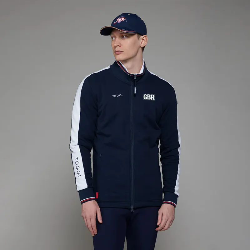 Toggi GBR Seine Full Zip Sweatshirt Unisex - Navy