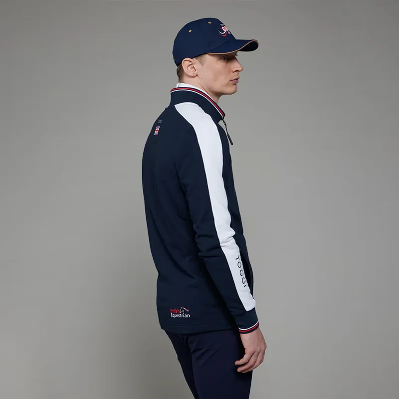 Toggi GBR Seine Full Zip Sweatshirt Unisex - Navy-1