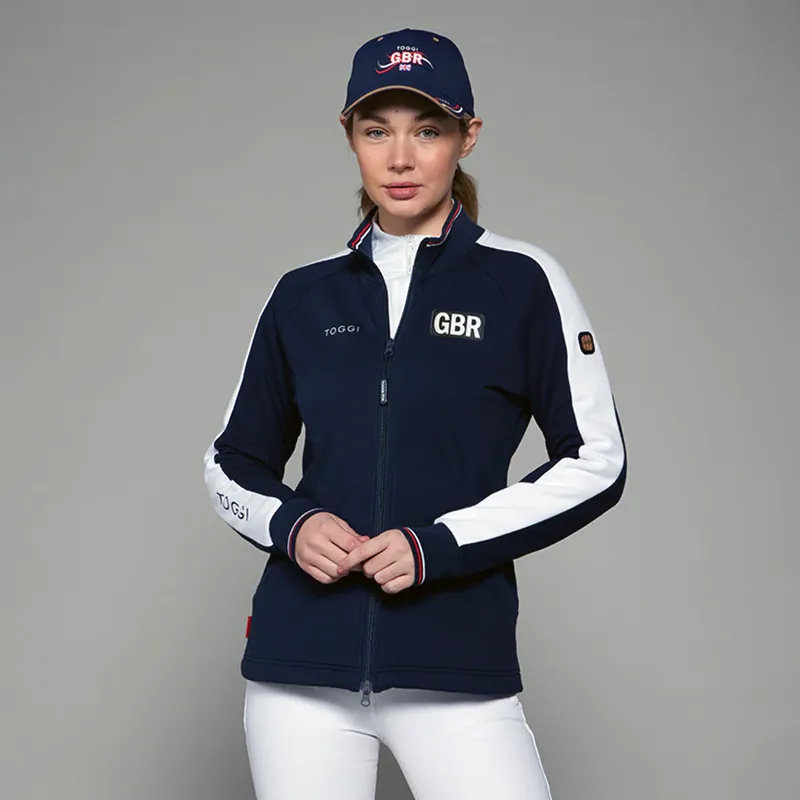 Toggi GBR Seine Full Zip Sweatshirt - Navy-1