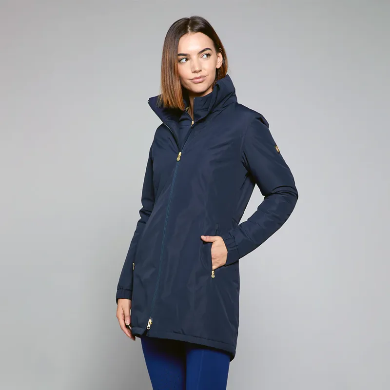 Toggi Griffiths Long Coat - Navy-1