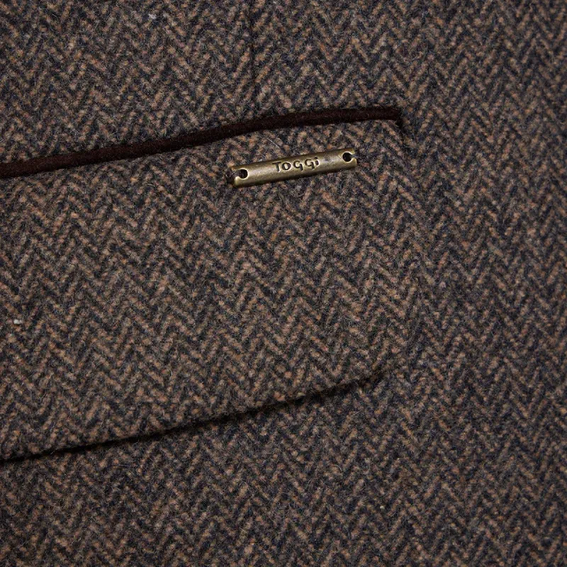 Toggi Harvard Tweed Jacket - Russet Tweed-7