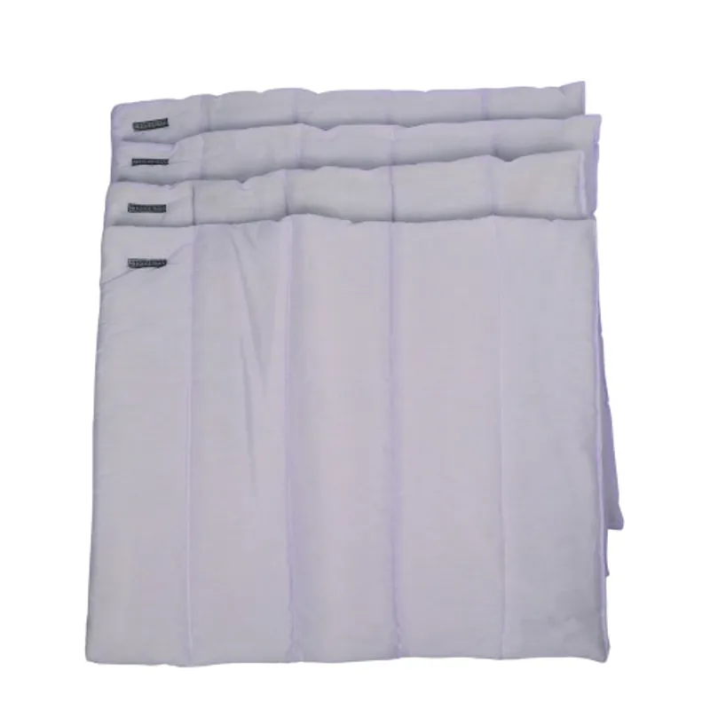 Hy Equestrian Quilted Leg Pads - White