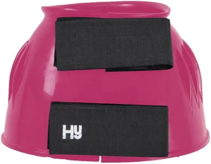 Hy Equestrian Over Reach Boots - Jelly Pink