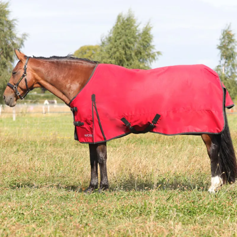 HyCONIC 50g Turnout Rug - Red/Charcoal