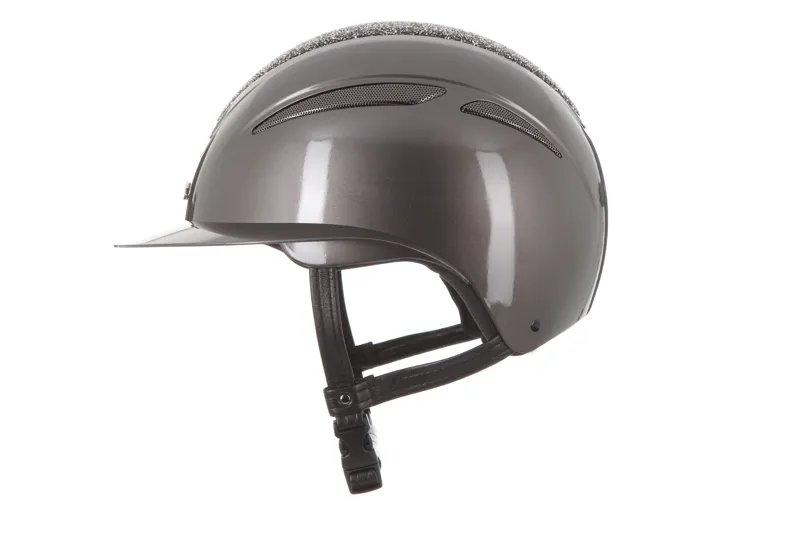 Evoke Callisto Classic Peak - Metallic Graphite Marcasite Crystal Frame-5