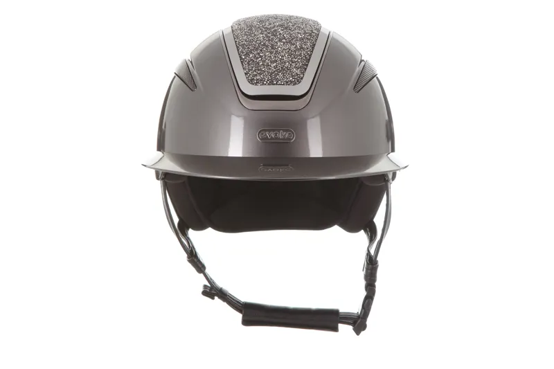 Evoke Callisto Classic Peak - Metallic Graphite Marcasite Crystal Frame-1