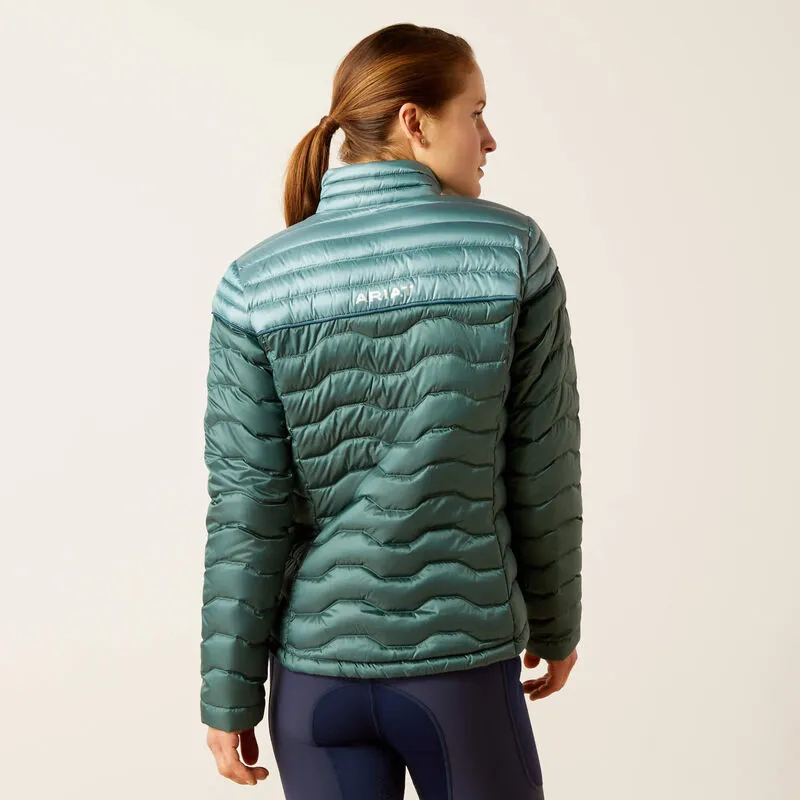 AriatTEK Ideal Down Insulated Jacket - Iridescent Arctic/Silver Pine-1