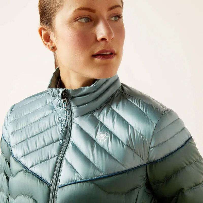 AriatTEK Ideal Down Insulated Jacket - Iridescent Arctic/Silver Pine-2