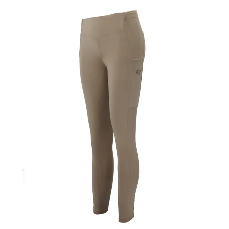 Woof Wear Young Rider Pro Tights - Stone