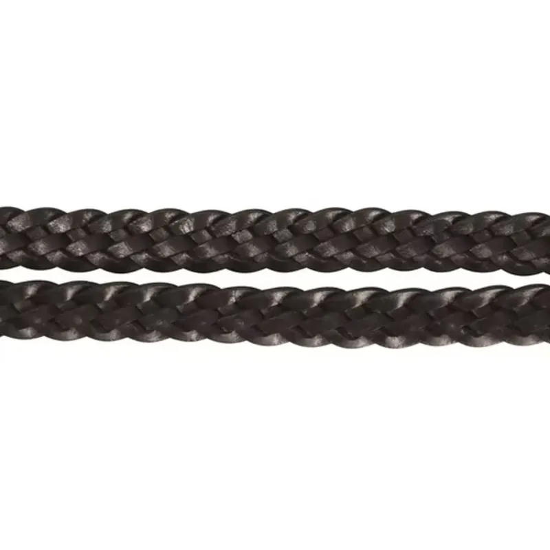 Hy Equestrian Plaited Reins - Brown