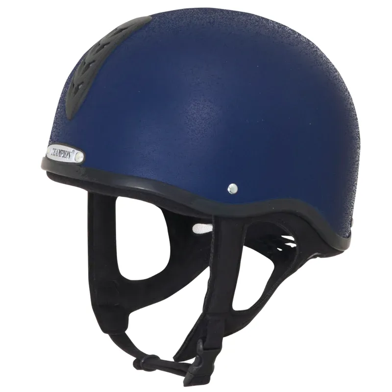 Champion Junior X-Air Plus Jockey Helmet -  Navy