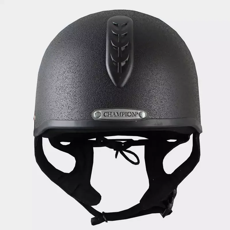 Champion Junior X-Air Plus Jockey Helmet - Black