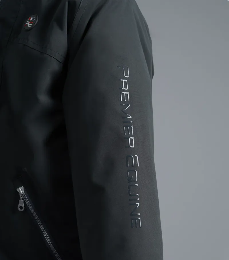 Premier Equine Junior Pro Rider Riding Jacket - Anthracite-3