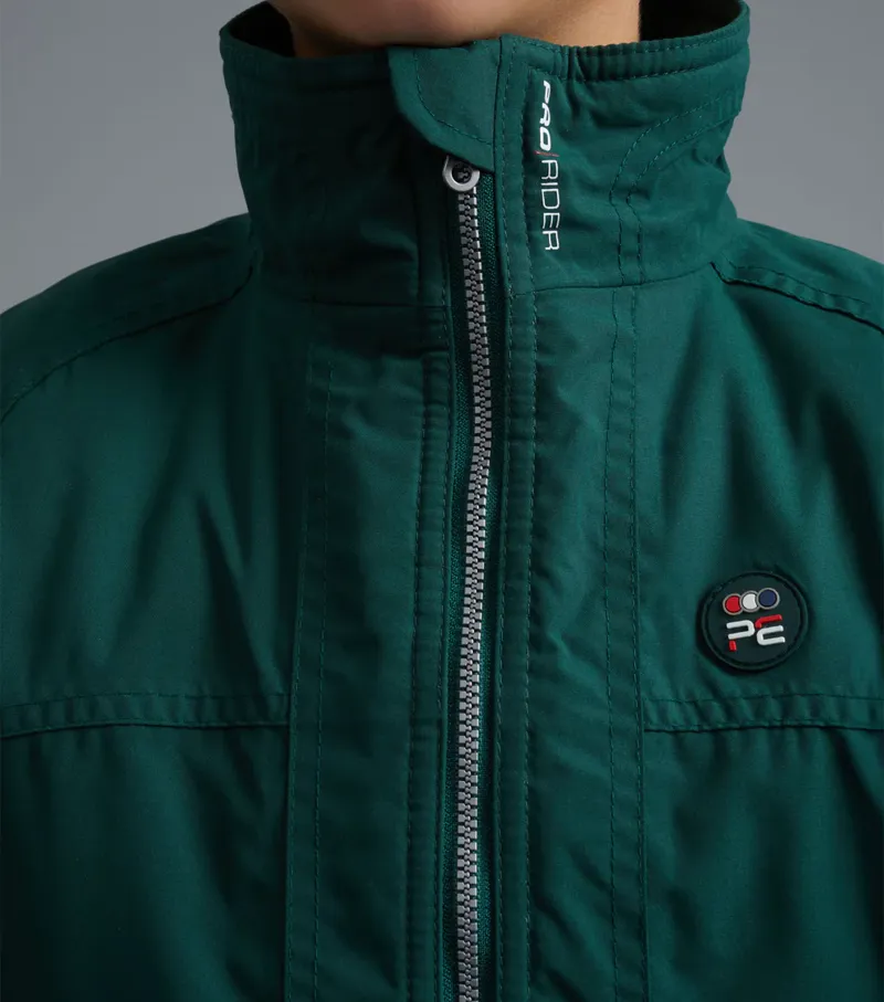 Premier Equine Junior Pro Rider Riding Jacket - Green-1