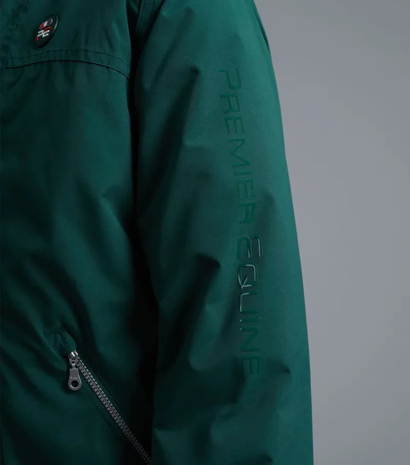Premier Equine Junior Pro Rider Riding Jacket - Green-3