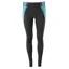 Legacy Ladies Riding Tights - Black/Turquoise
